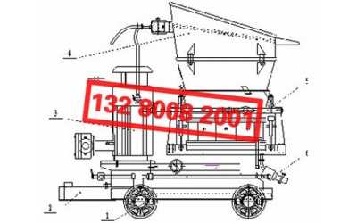 混凝土噴射機主要結(jié)構(gòu)及工作原理